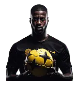 Homme avec ballon